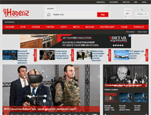 Tablet Screenshot of haberiz.com